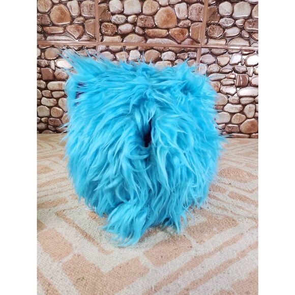 Pikmi Pops Surprise Blue Fluffy Bunny Rabbit Plush Toy #A97 - Picture 6 of 9